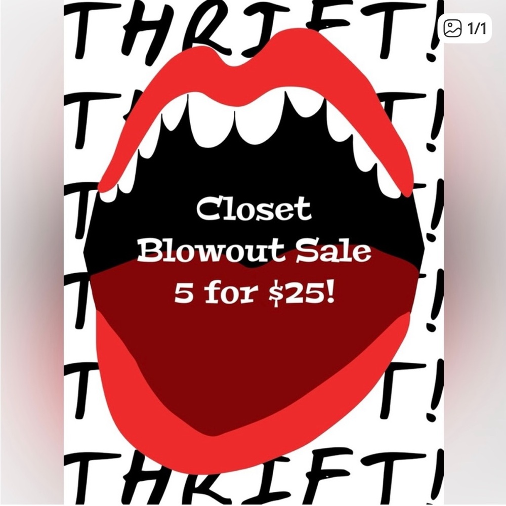 5 for $25!!
